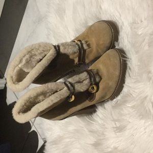 Coach snow boots size 8